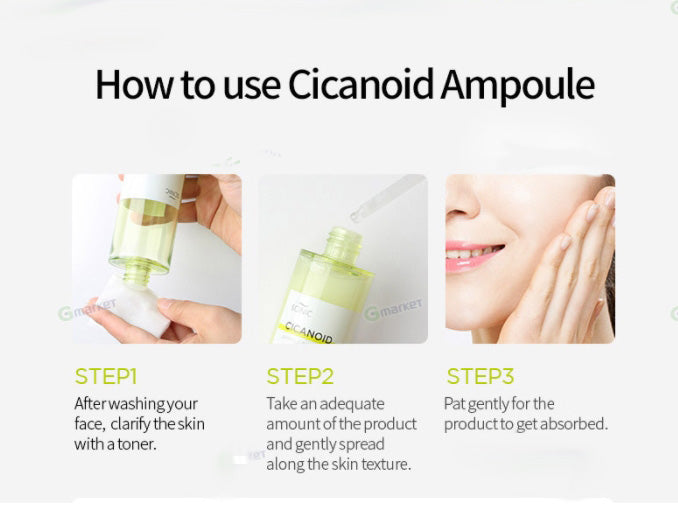 SCINIC Cicanoid Ampoule 50ml Womens Cosmetics Skin care Madecassoside