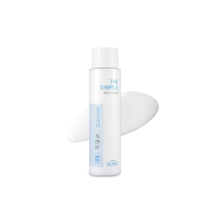 SCINIC The Simple Daily Lotion 145ml Womens Beauty Cosmetics Skin Care