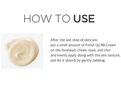 SECRET KEY Finish Up BB Creams 30ml Makeup Base Skin Tone Brightening rough moisturizing flawless