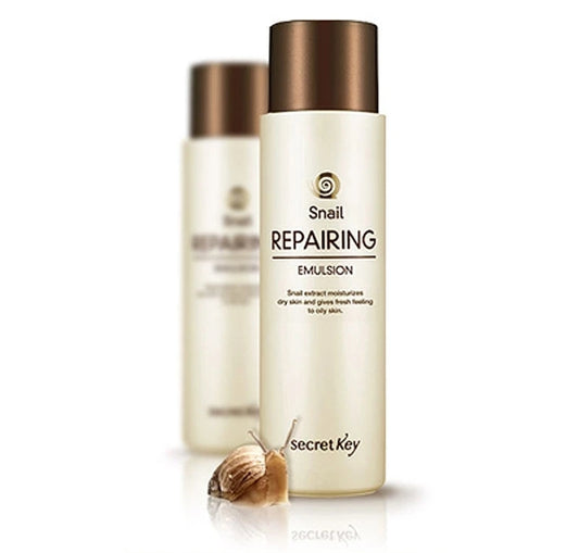 SECRET KEY SNAIL REPAIRING EMULSION 150ml Korean Skincare Womens Face