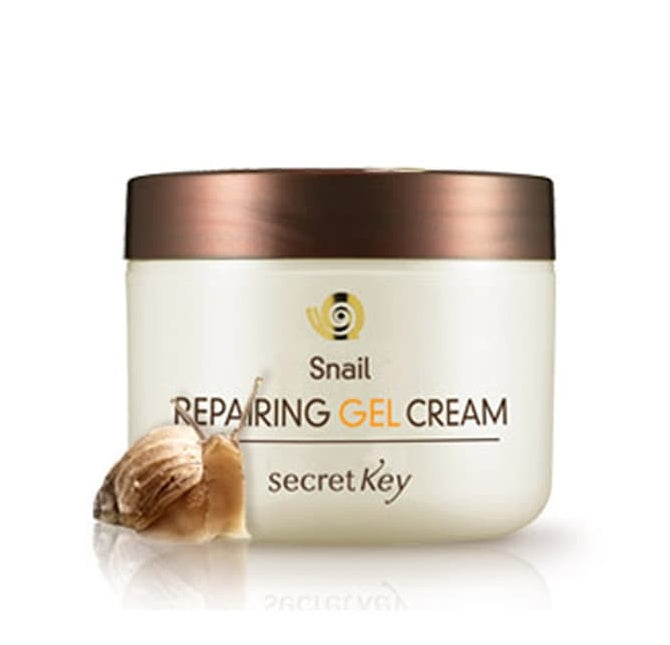 SECRET KEY SNAIL REPAIRING GEL CREAM 50g Korean Skincare Womens Facial