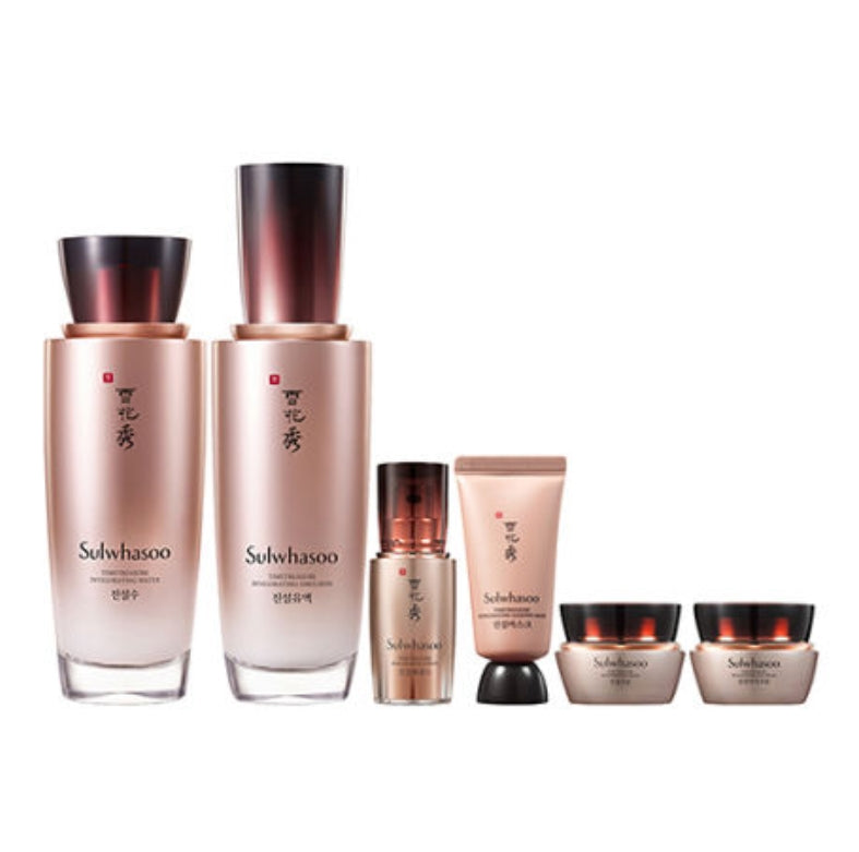 Sulhwasoo Timetreasure Renovating Set Anti-Aging Skin Smooth Essence