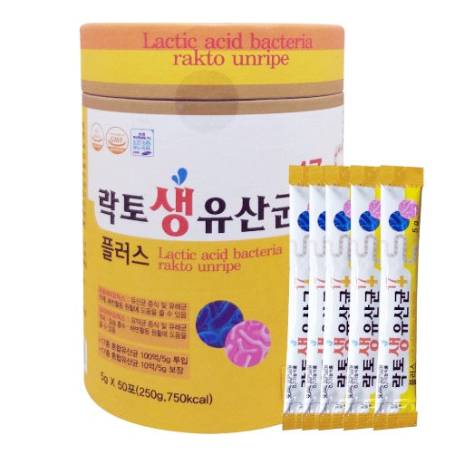 SEJONG BIOPHARM Evergreen Lactic Acid Bacteria Rakto Unripe 17+50pack