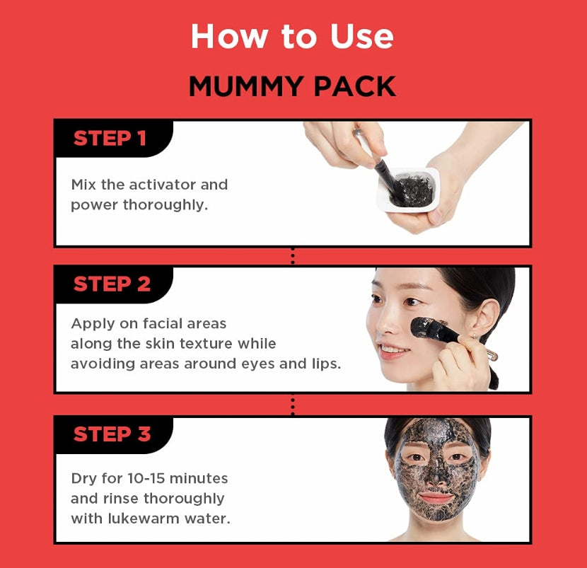 SKIN1004 Mummy Pack 8ea Skincare Elasticity Moisture Pore Tightening Anti Wrinkles Facial Lifting fineline