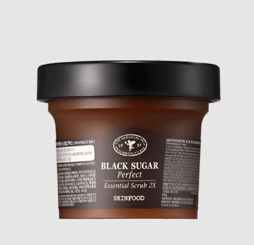 SKINFOOD Black Sugar Perfect Essential Scrub 2X Skincare Exfoliating