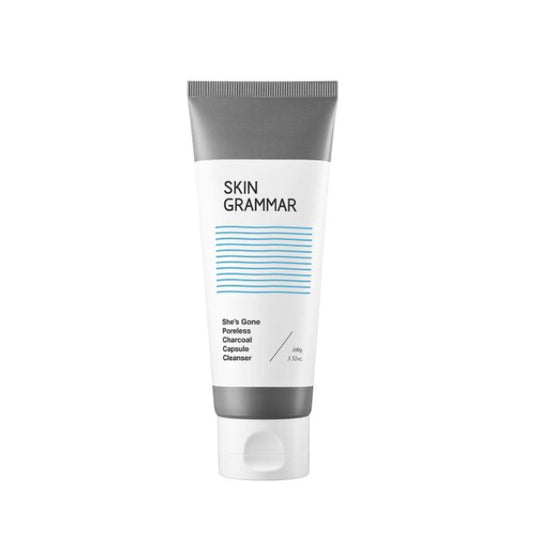 SKIN GRAMMAR She's Gone Poreless Charcoal Capsule Cleanser100ml Beauty