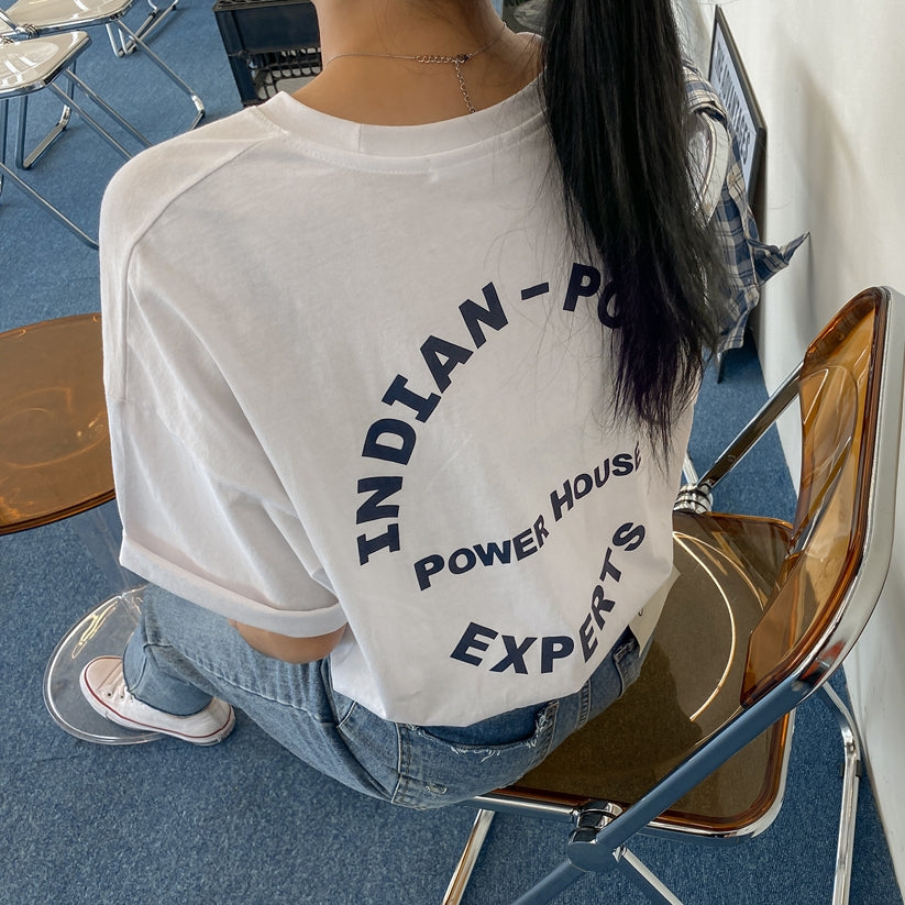 White California1984 Graphic Crewneck Tshirts Womens Short Sleeved