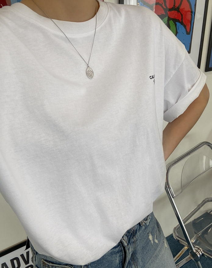 White California1984 Graphic Crewneck Tshirts Womens Short Sleeved