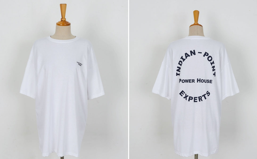 White California1984 Graphic Crewneck Tshirts Womens Short Sleeved