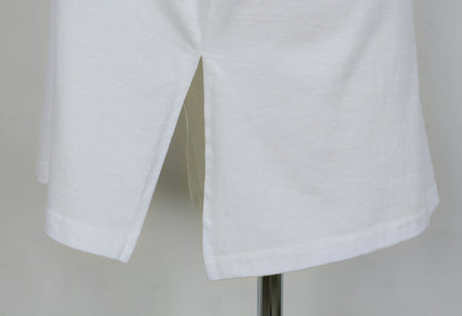 White Graphic Crewneck Tshirts Womens Tees Loose Fit Short Sleeved Top