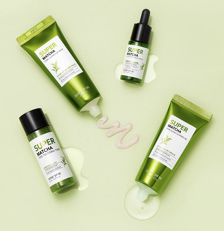 SOME BY MI Super Matcha Pore Care Starter Kit Pore Tightening Cosmetic