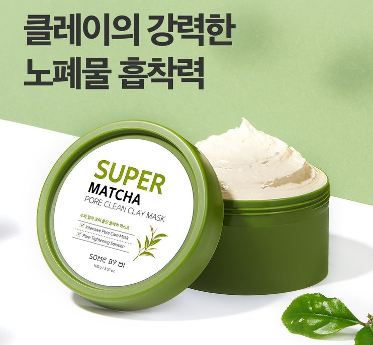 SOME BY MI Super Matcha Pore Care Starter Kit Pore Tightening Cosmetic