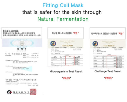 SNP Bird's Nest Aqua Fitting Cell Mask 10p Moisture Elastic wrinkles