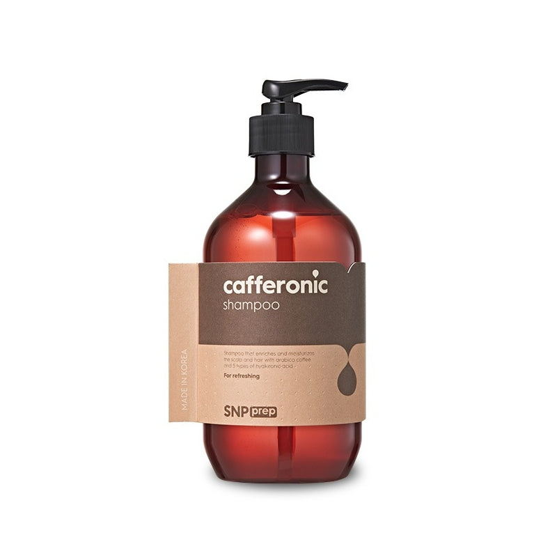 SNP Prep Cafferonic Scalp Shampoo 500ml Haircare Dandruff Sensitive Scalp Amino Acid