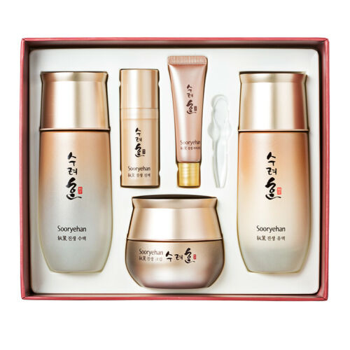 Sooryehan Bichaek Ginseng 5 Pcs Items Sets Special Skin Care Gifts New
