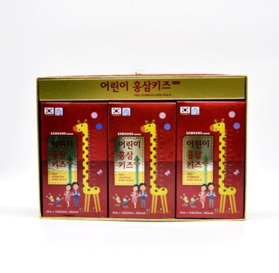 Red Ginseng Kids Gold 20ml 30 Pouches Health Supplement Drink Children