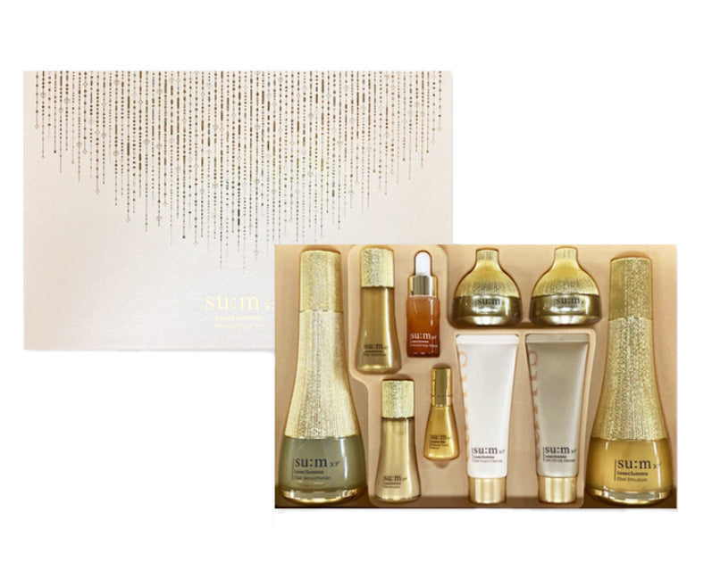 SUM37 Losec Summa Elixir Special Skincare 2 Sets Oil Moisture Balance Barrier Elasticity Skin Tone Texture Anti Aging