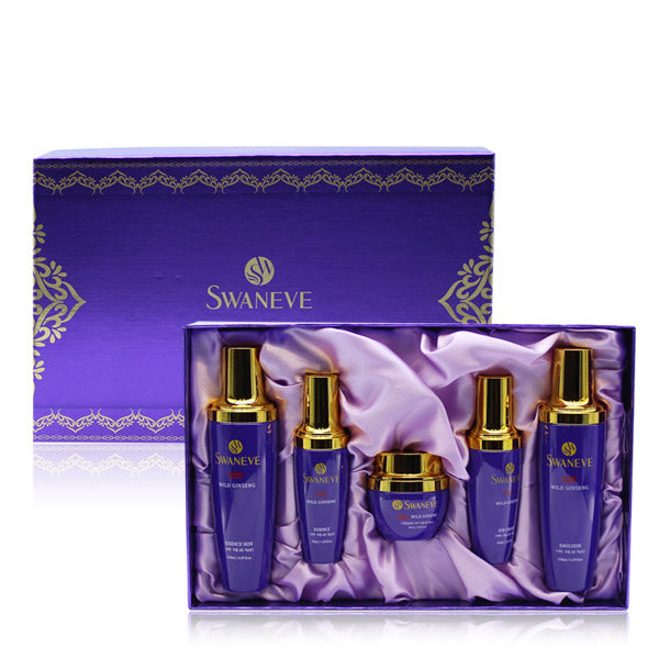 SWANEVE Wild Ginseng 5 Sets Anti aging natural moisturizing whitening