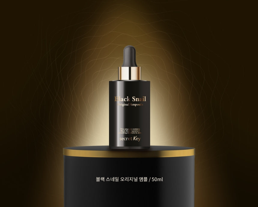 Secret Key Black Snail Original 3 Set Korean Skincare Cosmetics Womens