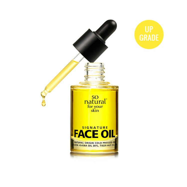 So Natural Signature Face Oil 30ml Hydration & Radiance Care Cosmetics