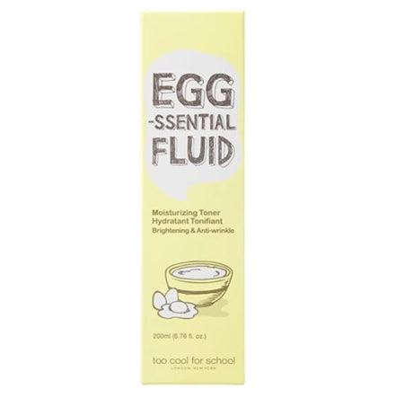 TOO COOL FOR SCHOOL Egg-Ssential Fluid 200ml Korean Womens Cosmetics