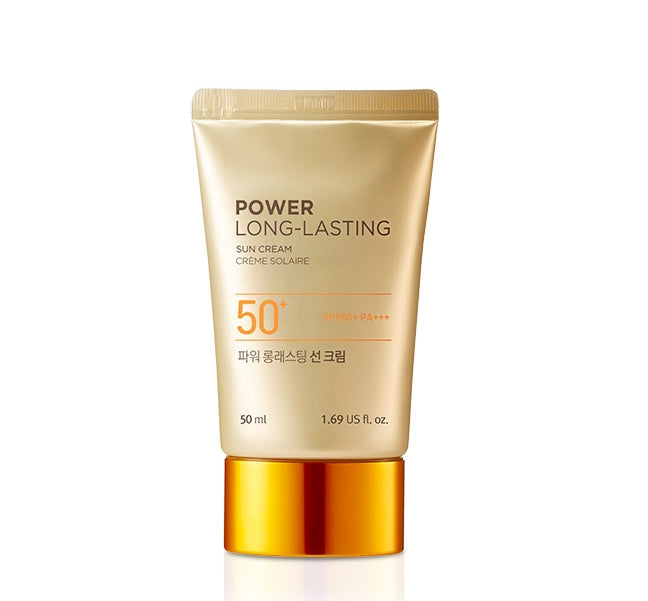 The Face Shop Power Long-Lasting Sun Cream SPF50+ PA+++ Korean Beauty