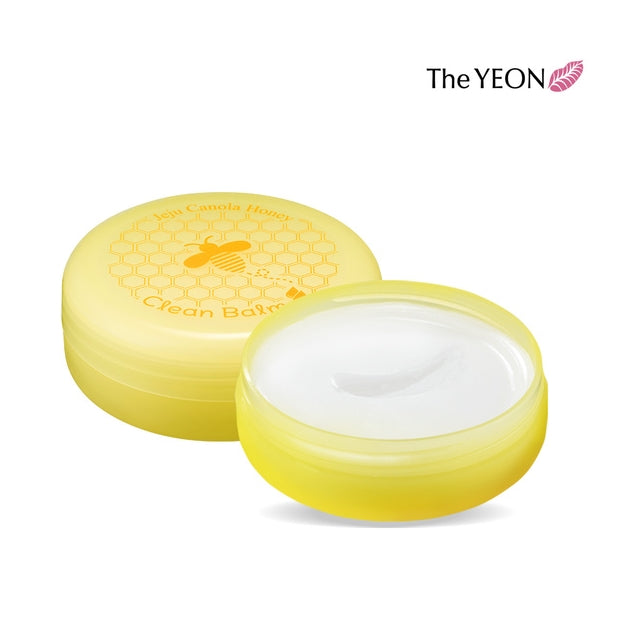 THE YEON JEJU CANOLA HONEY CLEAN BALM 80ML Korean Cosmetics Skincare