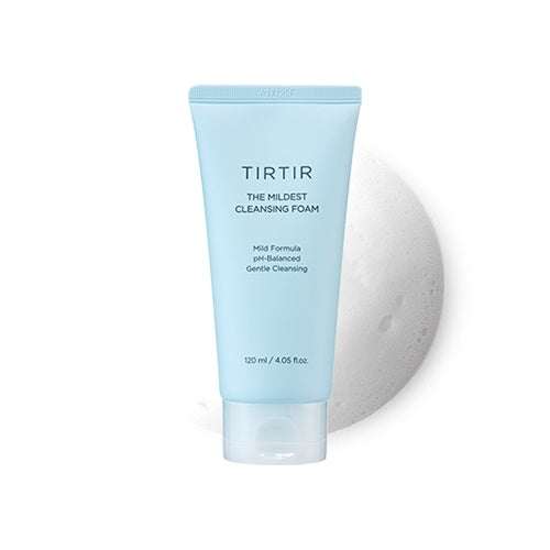 TIRTIR The Mildest Cleansing Foam 4.05 fl. oz. moisturizing Skin care