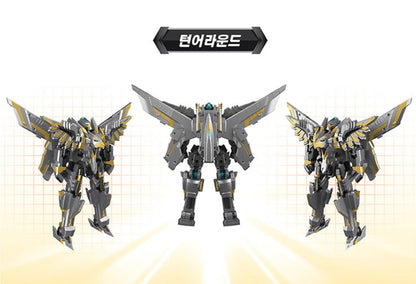 Tobot V Silver Hawk Transforming Robot Action Figure Toy Children Kid