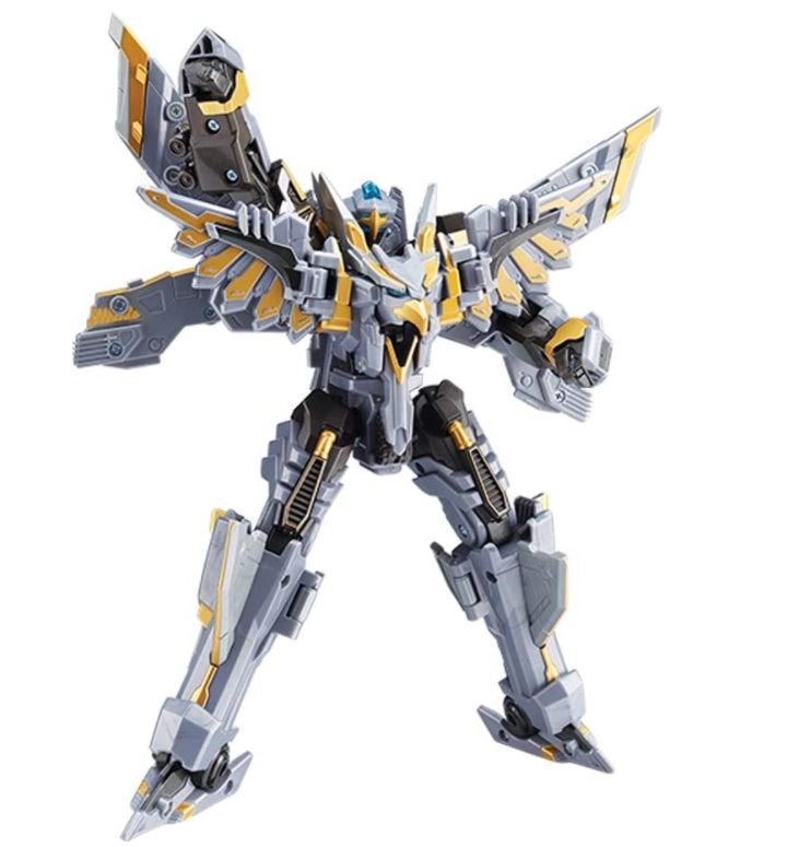 Tobot V Silver Hawk Transforming Robot Action Figure Toy Children Kid