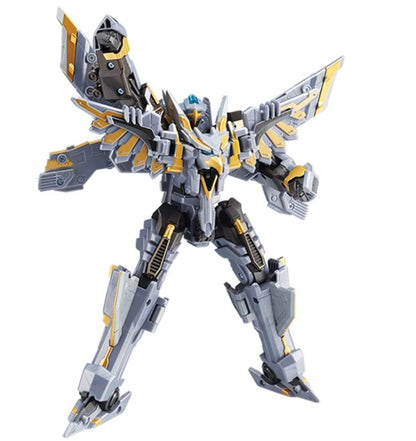 Tobot V Silver Hawk Transforming Robot Action Figure Toy Children Kid