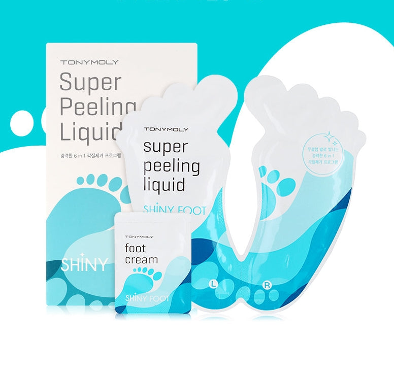 TONYMOLY Shiny Foot Super Peeling Liquid Footcare Womens Cosmetics