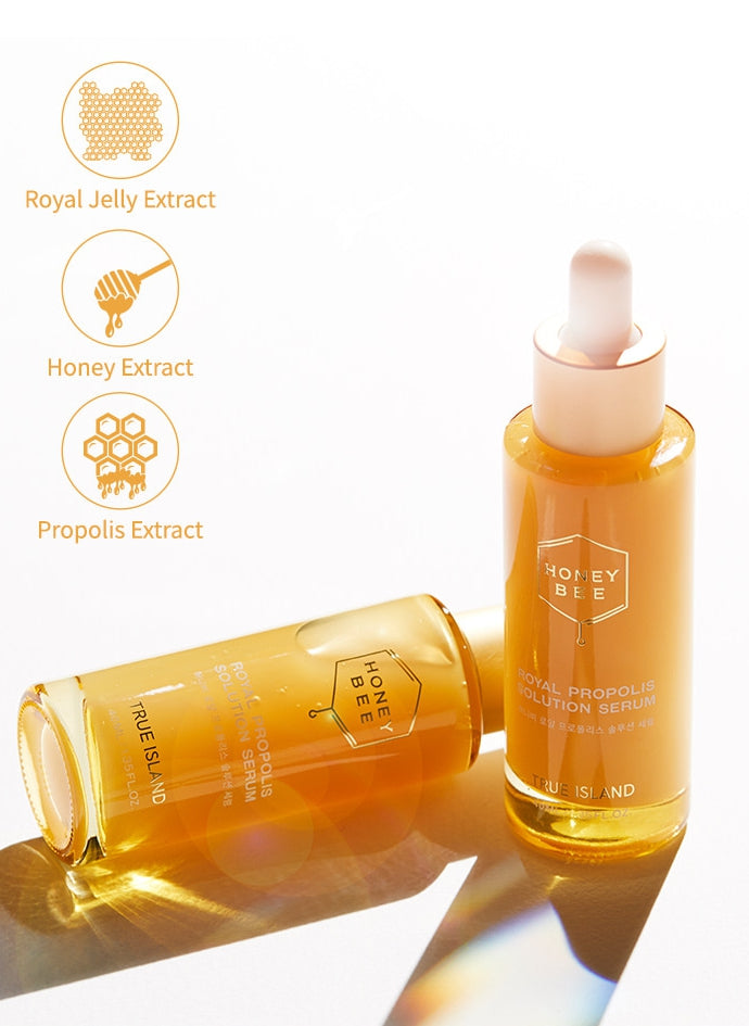 True Island Honey Bee Royal Propolis Solution Serum 40ml Sensitive Skincare Oil Moisture Balance
