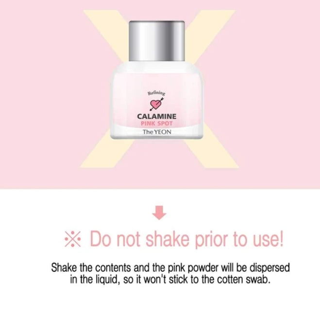 The Yeon Refining Calamine Pink Spot Womens Beauty Cosmetics trouble