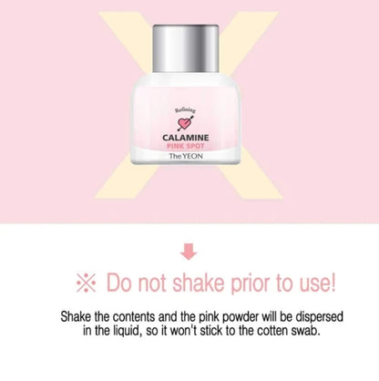 The Yeon Refining Calamine Pink Spot Womens Beauty Cosmetics trouble