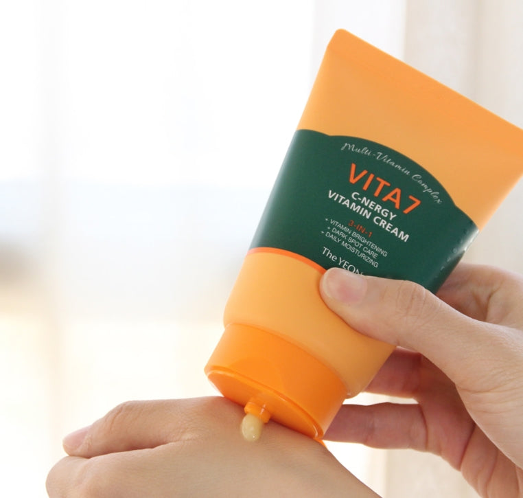 The YEON Vita 7 C-Nergy Vitamin Cream 100ml Korean Skincare Cosmetics