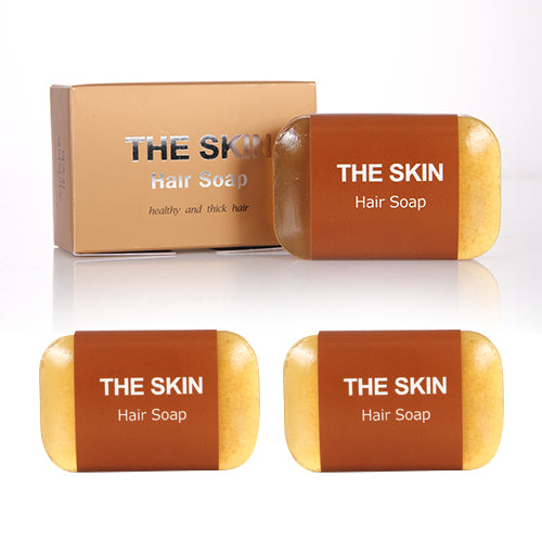 [3p SET] The Skin Hair Soaps 100g thin loss Korean Beauty Cosmetics Hypo-allergenic with pure natural ingredients Nourishing pores scalp