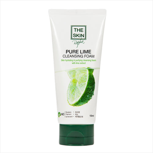 The Skin Pure Lime Cleansing Foam 150ml Skin Hydrating&Purifying Cosmetics