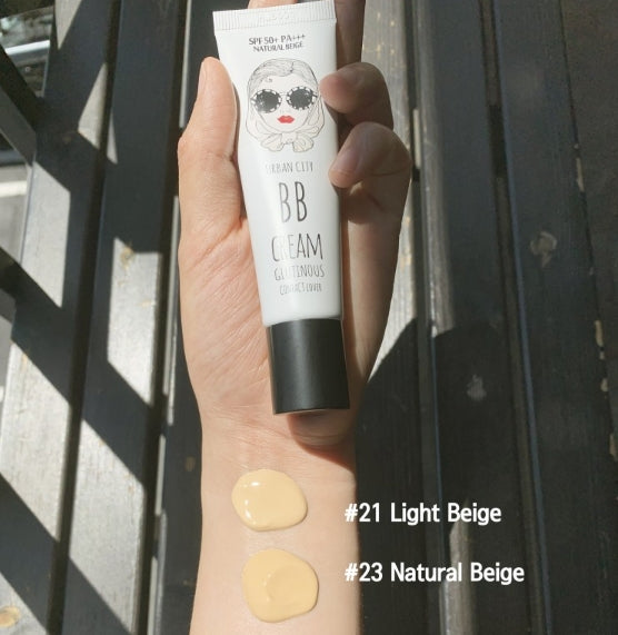 Urban City Glutinous Contact Cover BB #23 Natural Beige  Korean Makeup