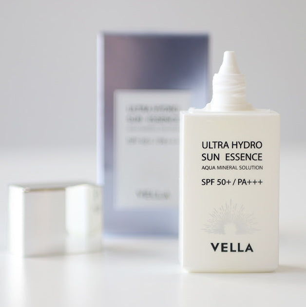 VELLA Ultra Hydro Sun Essence 30ml complex skin sunflowers hydra sooth