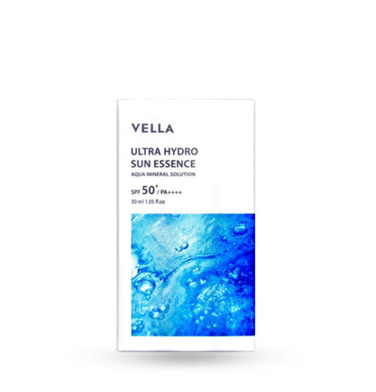 VELLA Ultra Hydro Sun Essence 30ml complex skin sunflowers hydra sooth