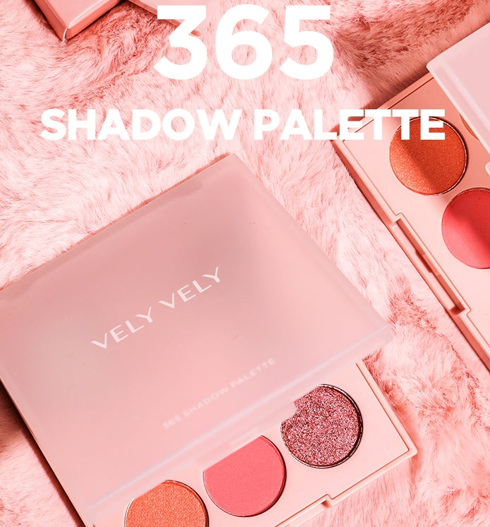 VELY VELY 365 SHADOW PALETTE Korean Beauty Cosmetics Womens Eye Make Up Face