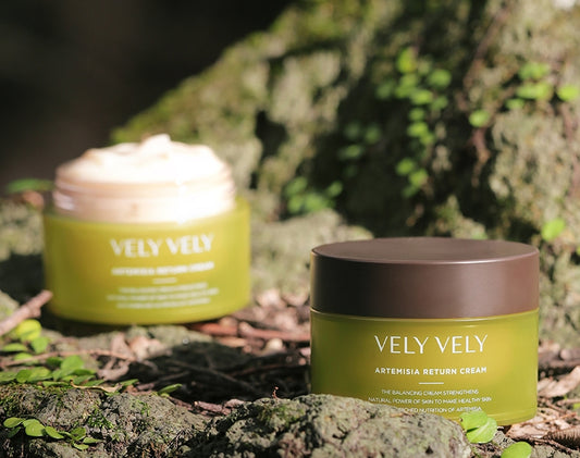 VELY VELY ARTEMISIA RETURN CREAM 50ML Korean Beauty Cosmetics Skin Care
