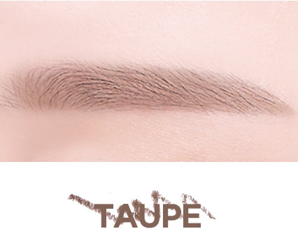 VELY VELY 1.5mm MICROFIBER BROW PENCIL TAUPE Korean beauty Cosmetics