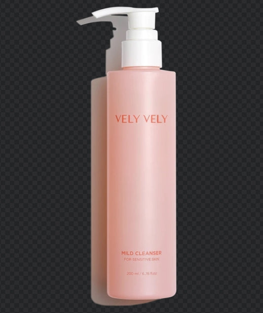 VELY VELY MILD CLEANSER 200ml Korean Skincare Cosmetics Womens Facial