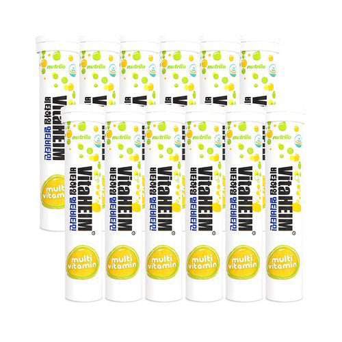 VITAHEIM Effervescent Multi Vitamin 20tablets X 12bottles Health