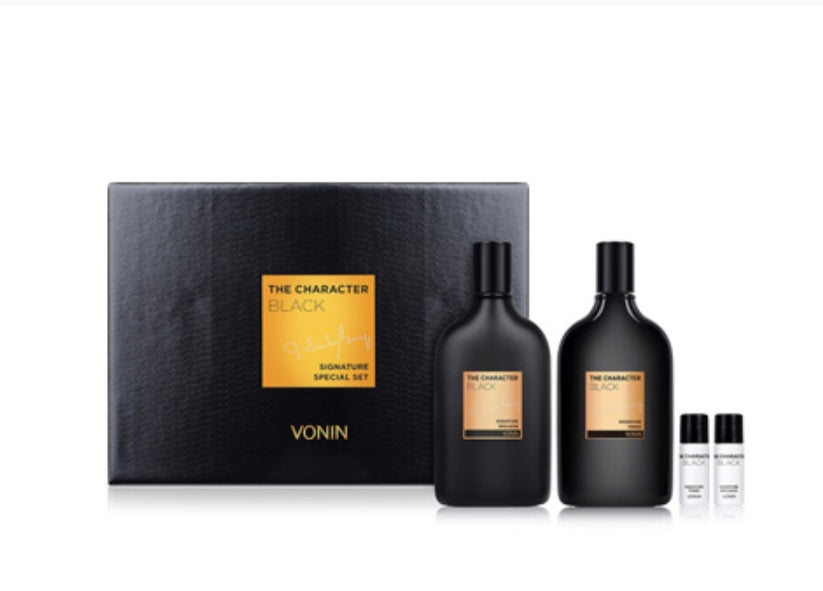 VONIN The Character Black Signature Special 2Set For Men Skin Care