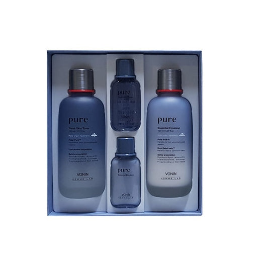 VONIN HOMME LAB Pure Special Set Korean Beauty Skin Care Cosmetics