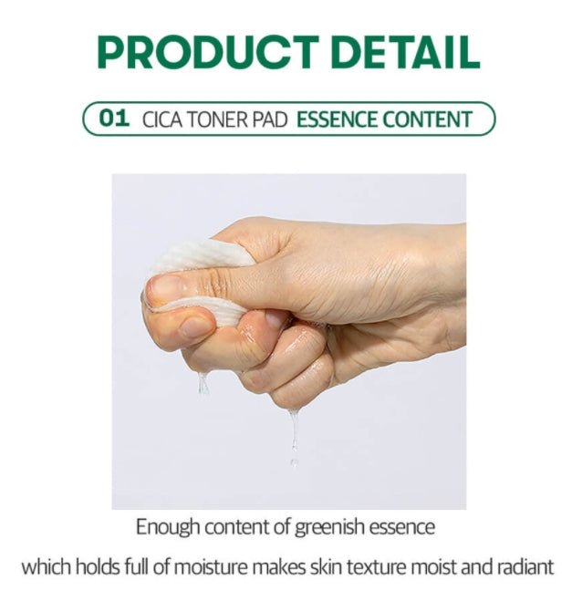 VT Cica Mild Toner Pad 60pcs BHA sebum pores Skin pH balance peeling