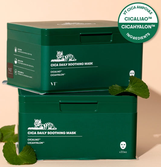 VT DAILY SOOTHING MASK ( 30EA ) Korean Womens Beauty Cosmetics Skin Care